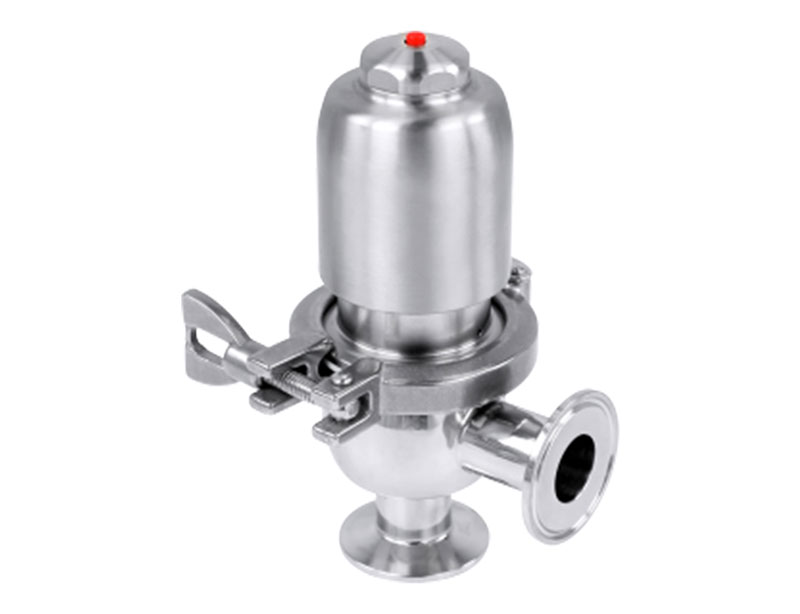 Radial diaphragm valve